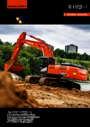 Raupenbagger Hitachi ZX350LC-6