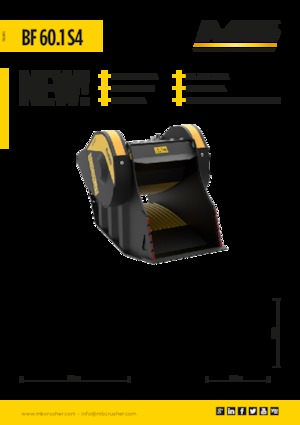 Brecherlöffel MB Crusher BF60.1 S4