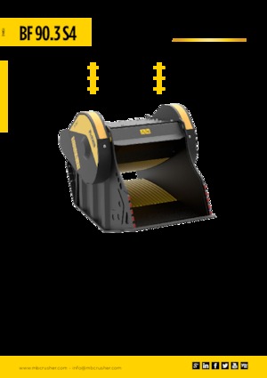 Brecherlöffel MB Crusher BF90.3 S4