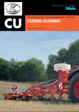 Grubber Kubota CU3300 AF