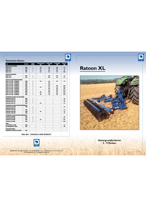 Grubber DAL-BO Ratoon XL 190 NSH