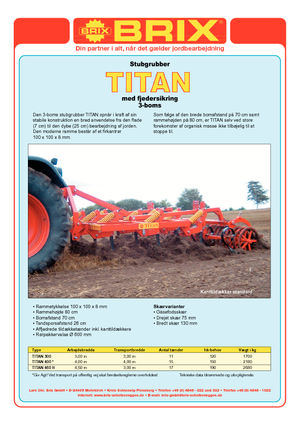 Grubber Brix Titan 300 FA RPW Ø 600