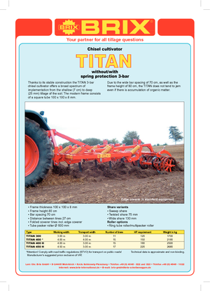 Grubber Brix Titan 300 FA RPW Ø 600