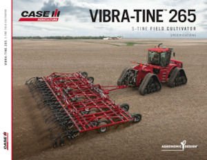 Grubber Case IH Vibra-Tine 265 S-Tine Double-Fold 36.6