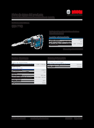 Abbruchhämmer und -Zangen Bosch GSH 7 VC