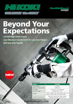 Abbruchhämmer und -Zangen HiKOKI H41SST