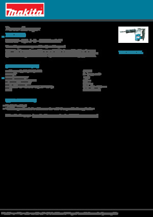 Abbruchhämmer und -Zangen Makita HK1810