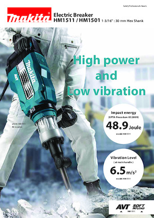 Abbruchhämmer und -Zangen Makita HM1501