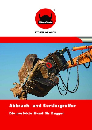 Abbruch-Sortiergreifer SkanCraft ASG2-3