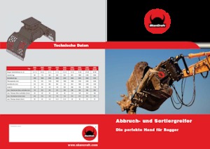 Abbruch-Sortiergreifer SkanCraft ASG27-40