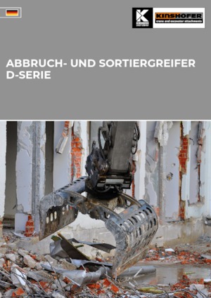 Abbruch-Sortiergreifer Kinshofer D02H-35
