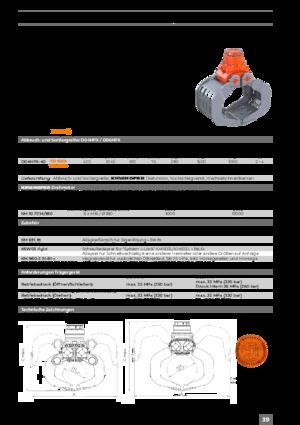 Abbruch-Sortiergreifer Kinshofer D09HPX-50