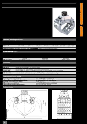 Abbruch-Sortiergreifer Kinshofer D37H-P-125