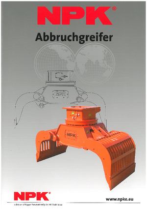 Abbruch-Sortiergreifer NPK DG-40