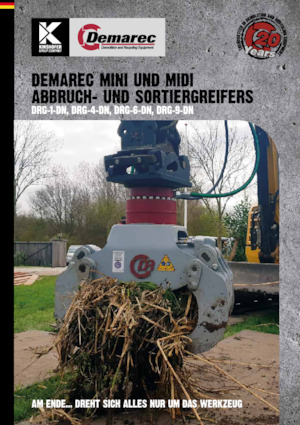Abbruch-Sortiergreifer Demarec DRG-9-DN