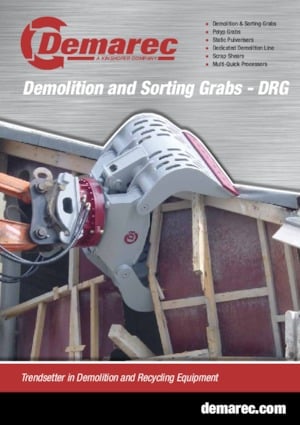 Abbruch-Sortiergreifer Demarec DRG 22