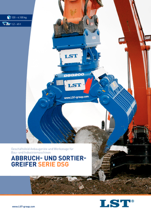 Abbruch-Sortiergreifer LST DSG 45