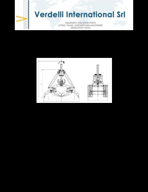 Abbruch-Sortiergreifer Verdelli F.M. 1600