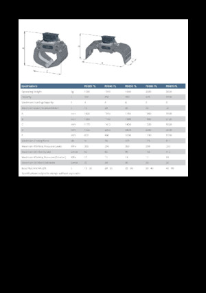 Abbruch-Sortiergreifer FRD FDG35-PL