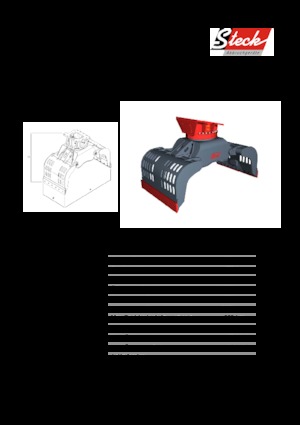 Abbruch-Sortiergreifer Steck G 10