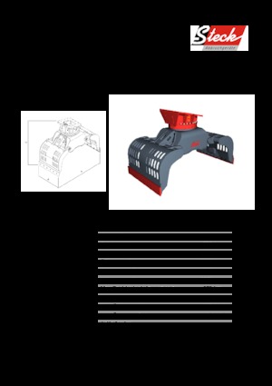 Abbruch-Sortiergreifer Steck G 13