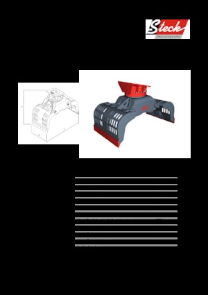 Abbruch-Sortiergreifer Steck G 16
