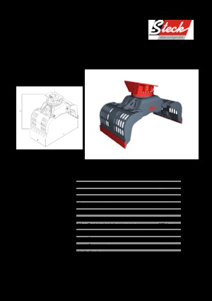 Abbruch-Sortiergreifer Steck G 20