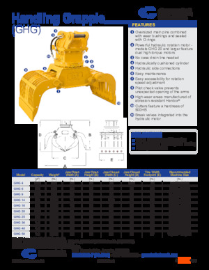 Abbruch-Sortiergreifer Genesis GHG 40