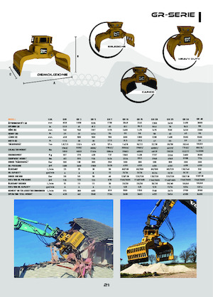 Abbruch-Sortiergreifer OSA Demolition Equipment GR 7 
