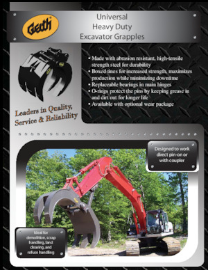 Abbruch-Sortiergreifer Geith HDG150QD