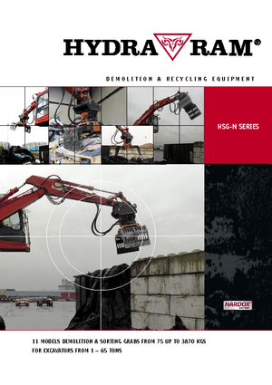 Abbruch-Sortiergreifer Hydra Ram HSG 4 N