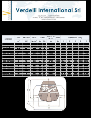 Abbruch-Sortiergreifer Verdelli M.E.-O. 2/2500