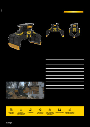 Abbruch-Sortiergreifer MB Crusher MB-G1000 S4