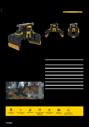 Abbruch-Sortiergreifer MB Crusher MB-G1000 S4