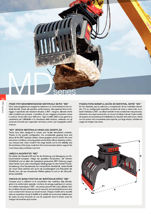 Abbruch-Sortiergreifer VTN MD 070