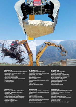 Abbruch-Sortiergreifer VTN MD210 D