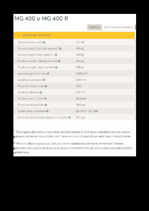 Abbruch-Sortiergreifer Epiroc MG 400