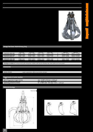 Abbruch-Sortiergreifer Kinshofer P120VHD-2000-5T