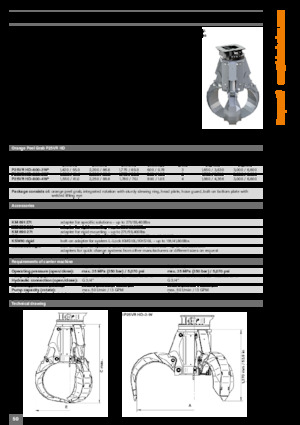 Abbruch-Sortiergreifer Kinshofer P25VR HD-800-4W
