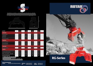 Abbruch-Sortiergreifer Rotar RG 60-N