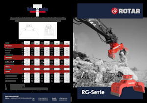 Abbruch-Sortiergreifer Rotar RG 55-N 