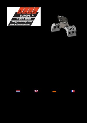 Abbruch-Sortiergreifer ACDE S100-D