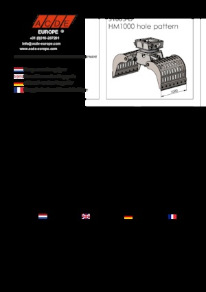 Abbruch-Sortiergreifer ACDE S1003-D