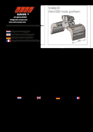 Abbruch-Sortiergreifer ACDE S1402-D
