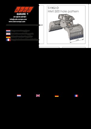 Abbruch-Sortiergreifer ACDE S1902-D