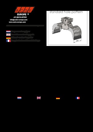 Abbruch-Sortiergreifer ACDE S502-ZD