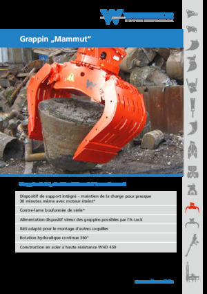 Abbruch-Sortiergreifer WIMMER SG 5.0