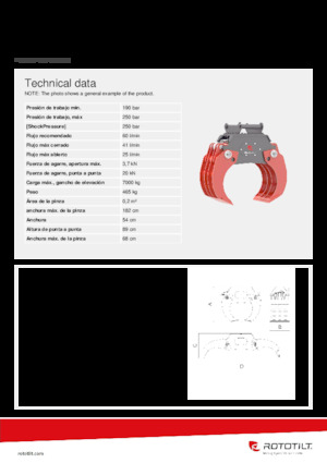 Abbruch-Sortiergreifer Rototilt® SG40