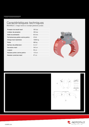 Abbruch-Sortiergreifer Rototilt® SG7