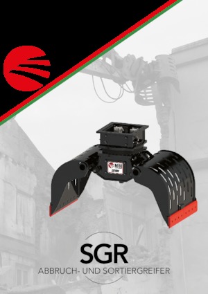 Abbruch-Sortiergreifer MBI MSGR600